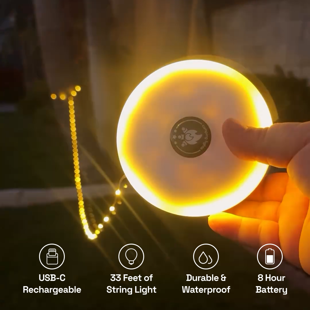 LuxeLight Rechargeable Camping Lantern