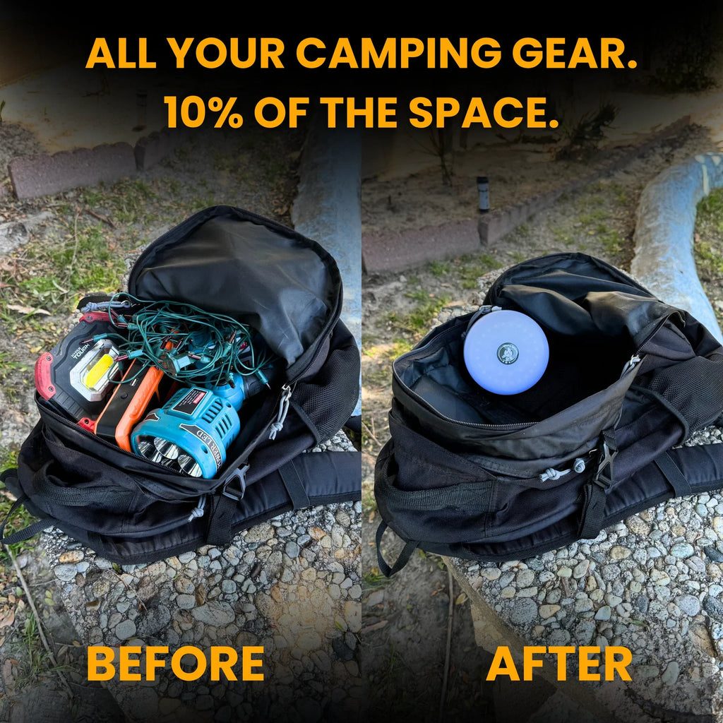 LuxeLight Rechargeable Camping Lantern