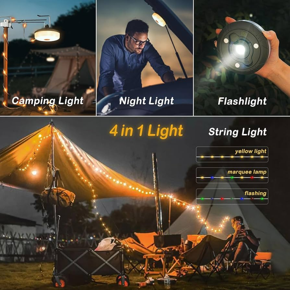 LuxeLight Rechargeable Camping Lantern