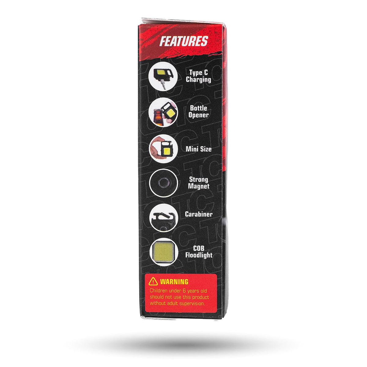 Tuner Cult Rechargeable Keychain Flashlight