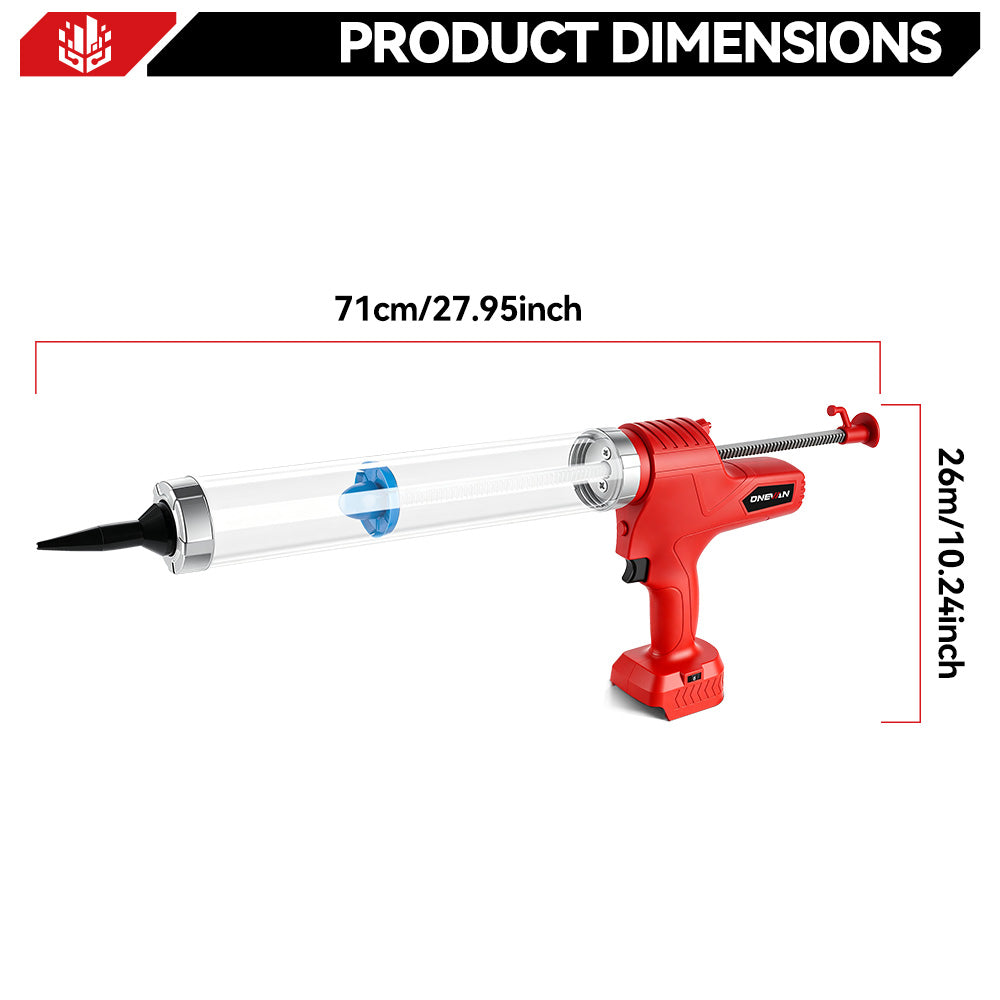 ONEVAN Cordless Caulking Gun