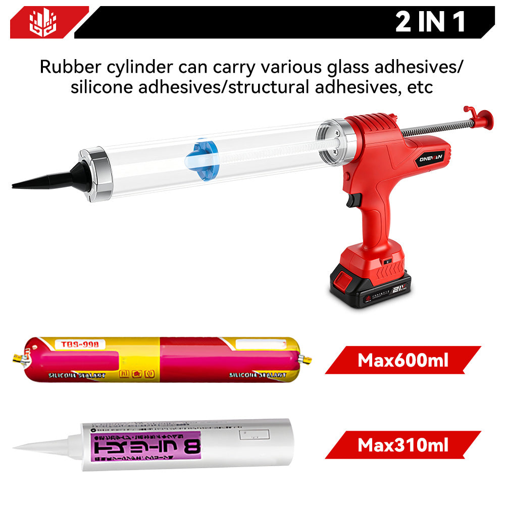 ONEVAN Cordless Caulking Gun