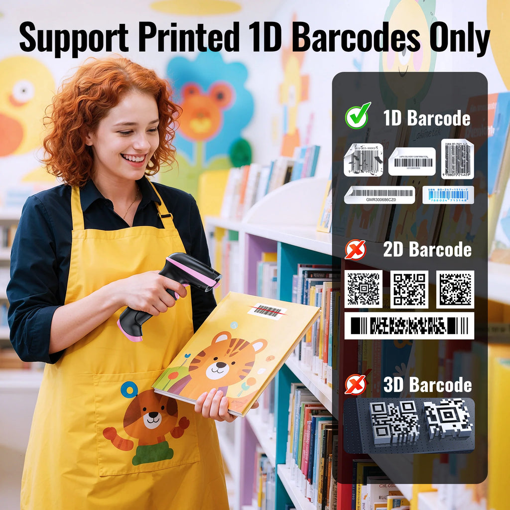Tera 1D Laser Barcode Scanner
