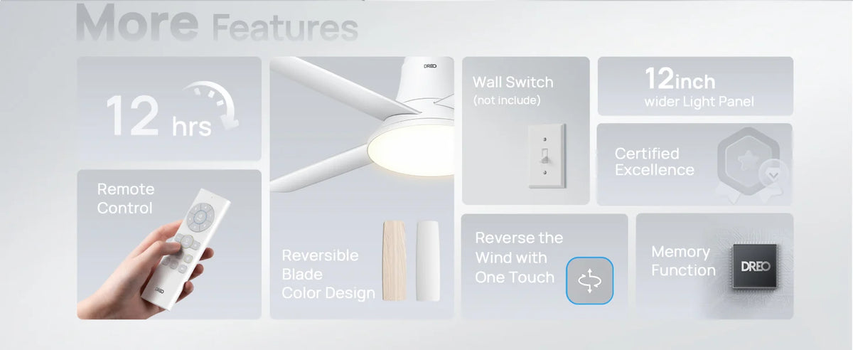 DREO Smart Ceiling Fan