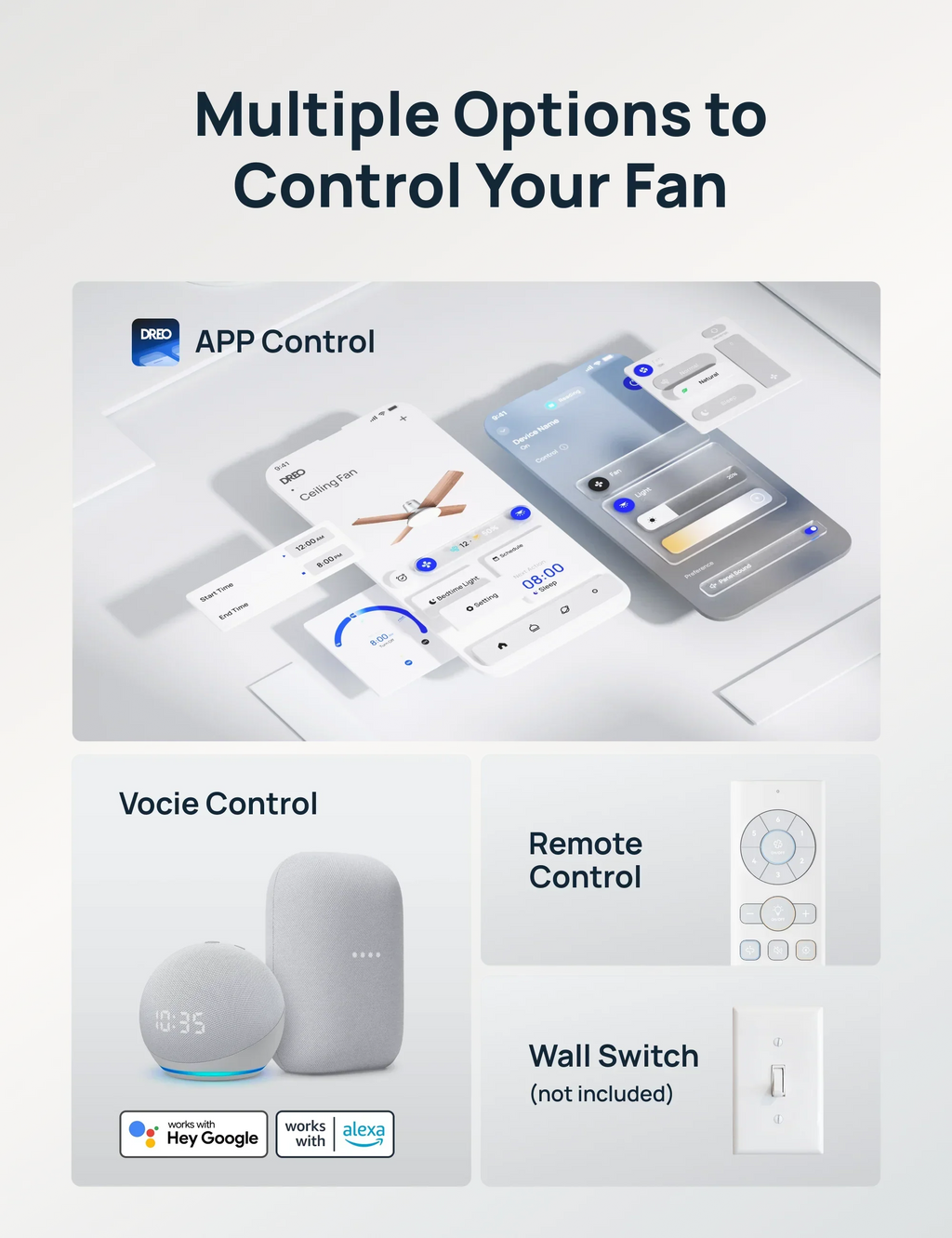 DREO Smart Ceiling Fan