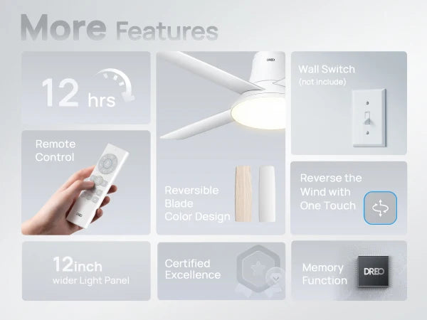 DREO Smart Ceiling Fan