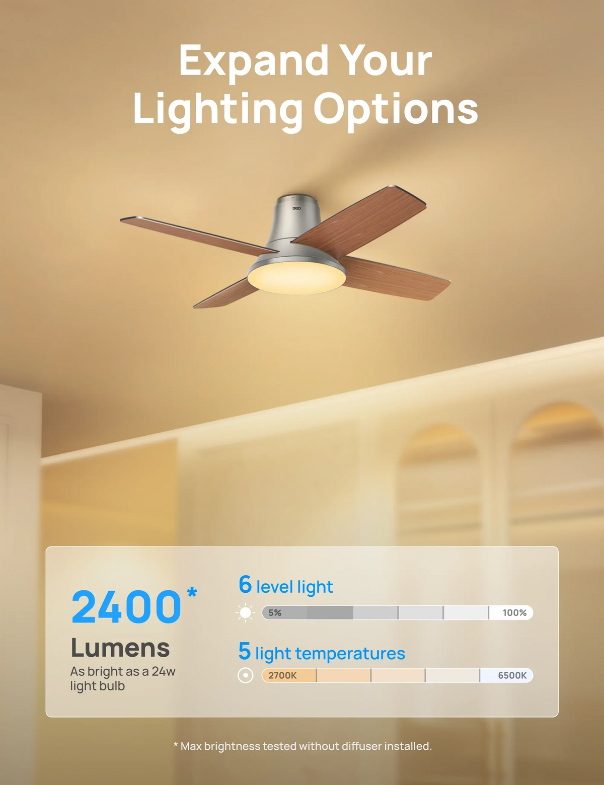 DREO Smart Ceiling Fan