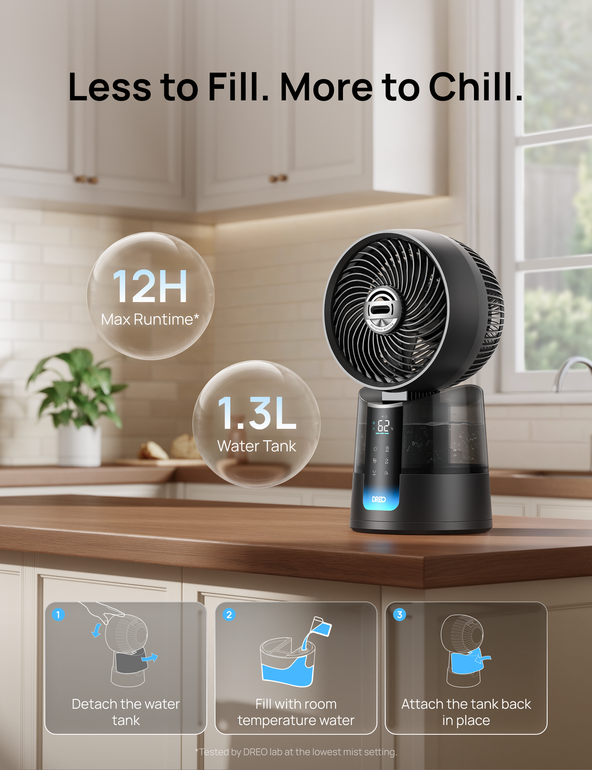 DREO Misting Fan