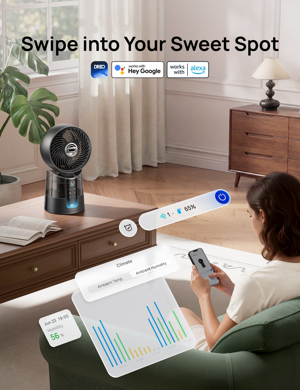 DREO Misting Fan