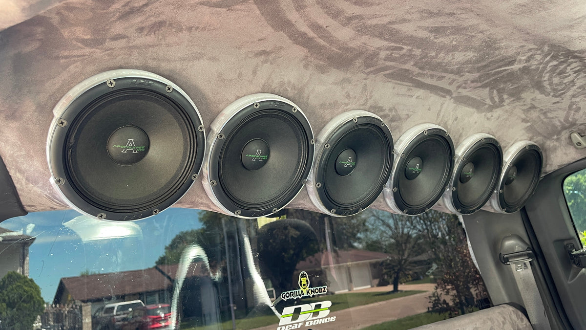 Gorilla Knobz Smart RGB Speaker Rings