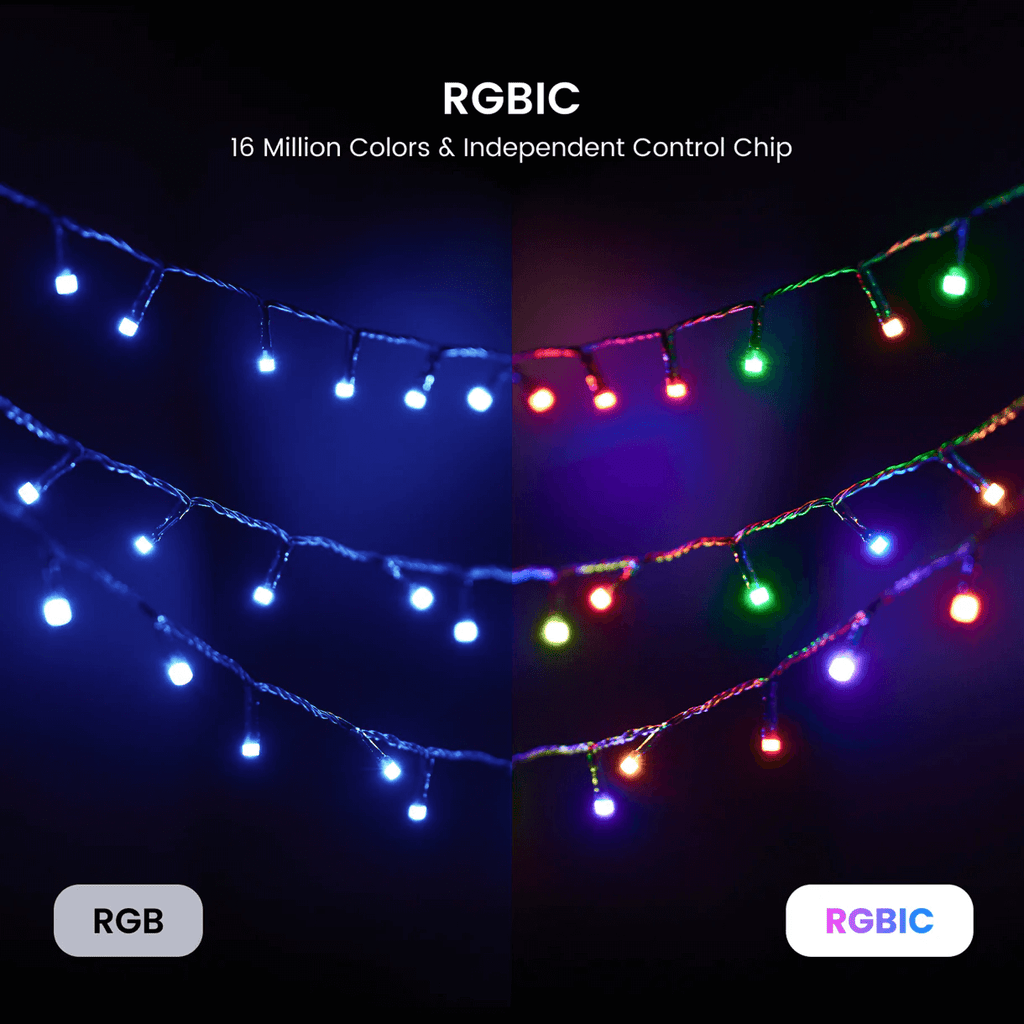Negotiated by Wyze RGBIC Smart Holiday String Lights