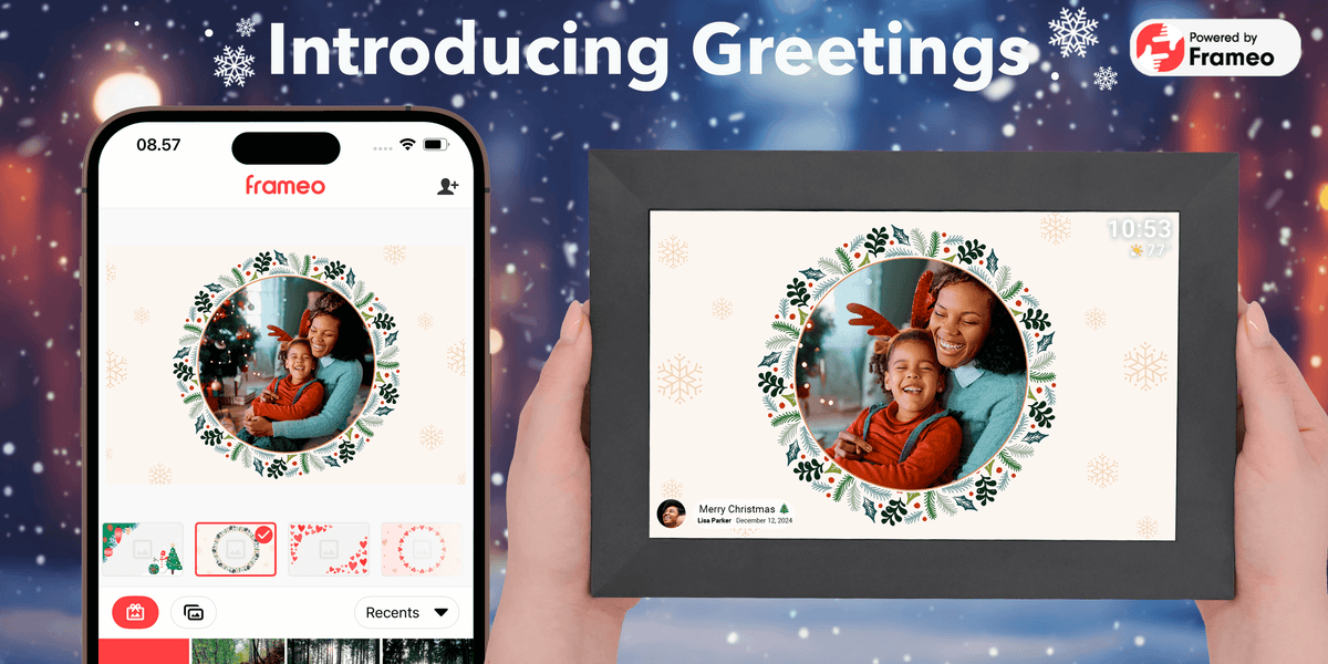 TUTT Wi-Fi Digital Photo Frame