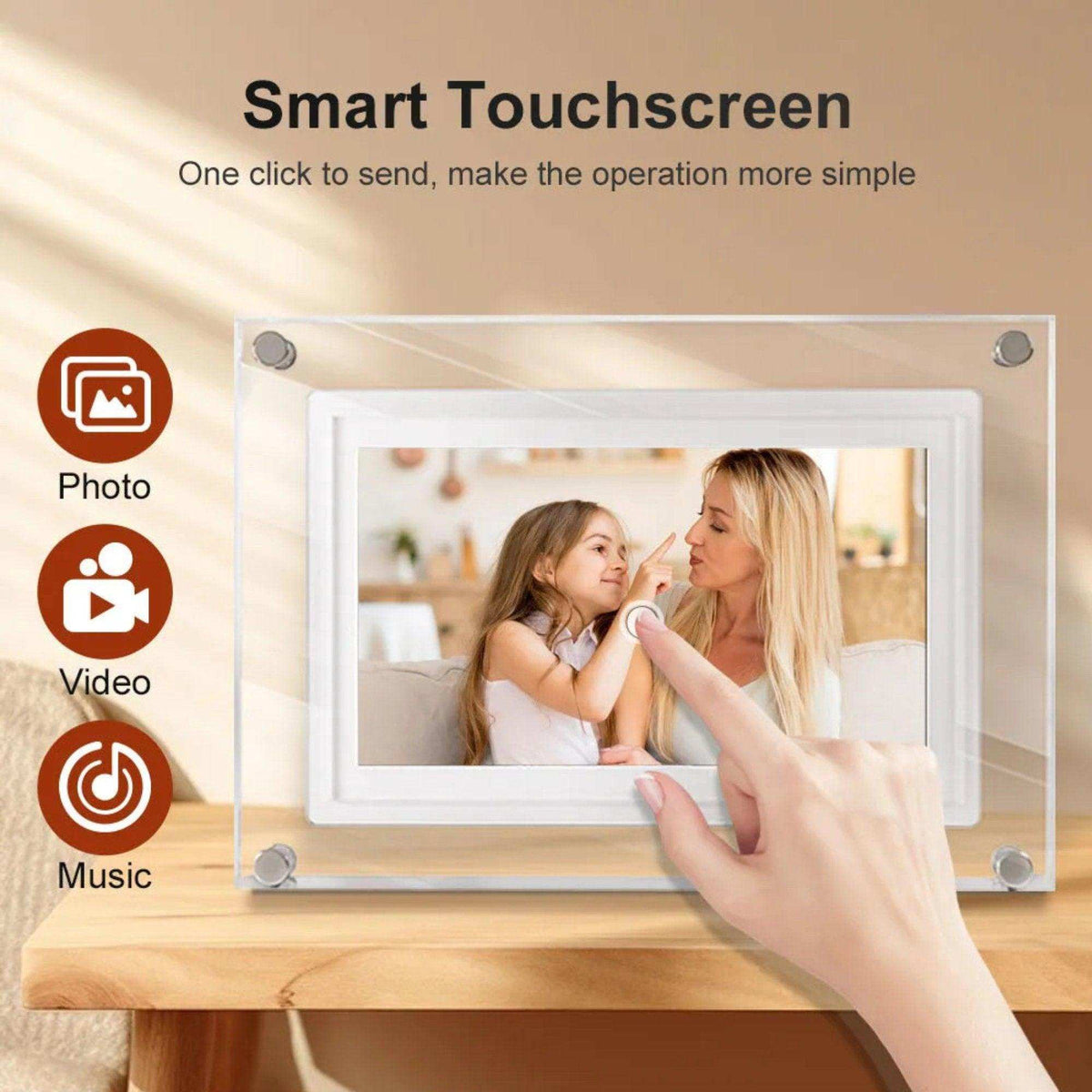 TUTT Wi-Fi Digital Photo Frame