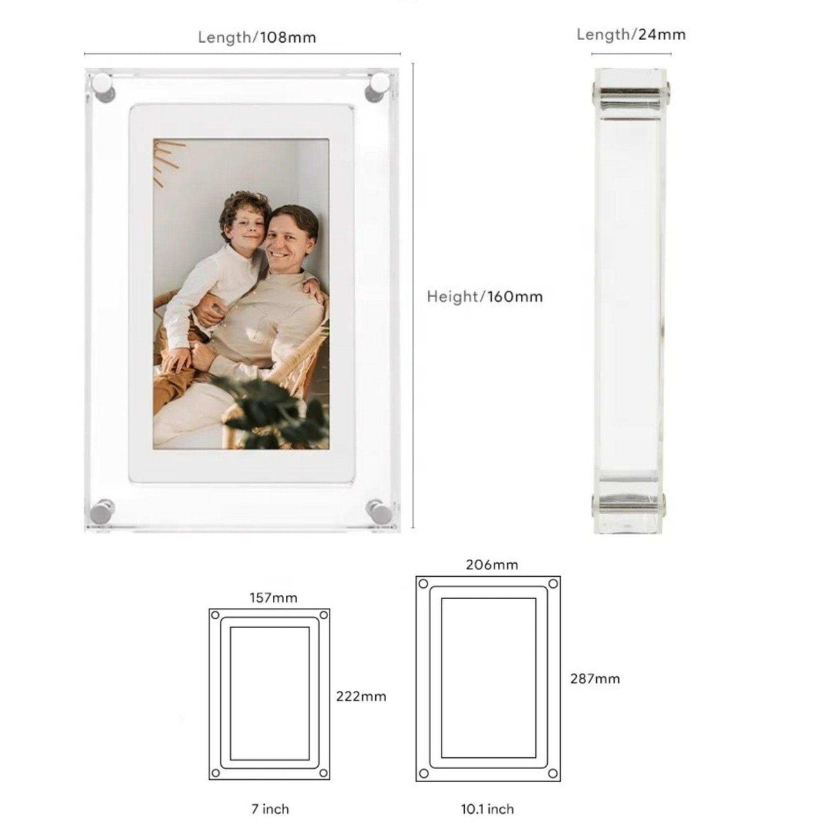 TUTT Wi-Fi Digital Photo Frame
