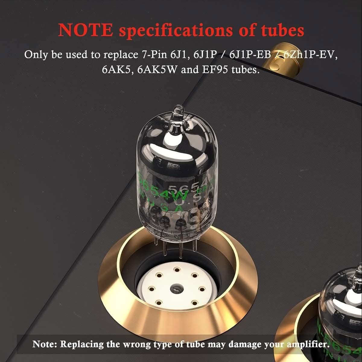 Fosi Audio Matched Vacuum Tube Pair