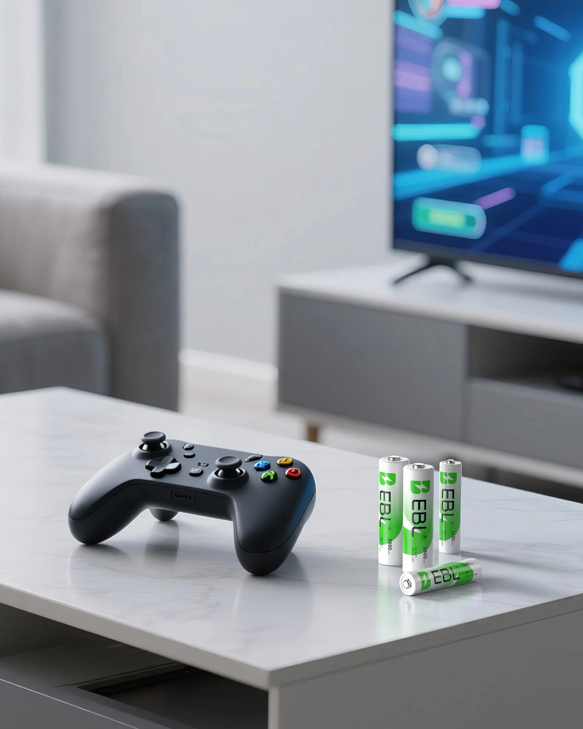 EBLOfficial Rechargeable Battery and Charger Set
