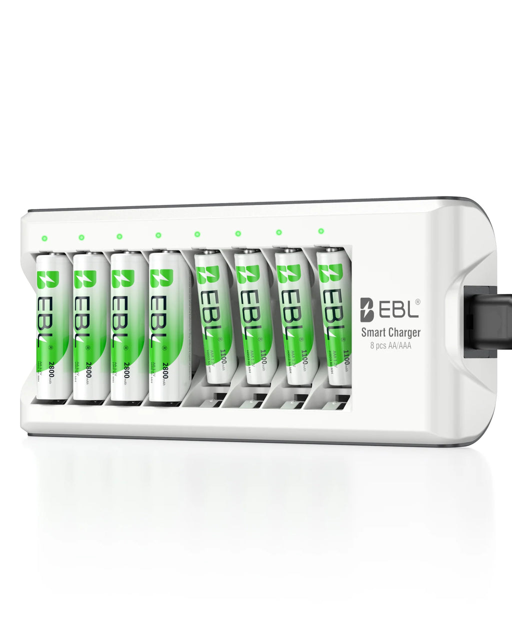 EBLOfficial Rechargeable Battery and Charger Set