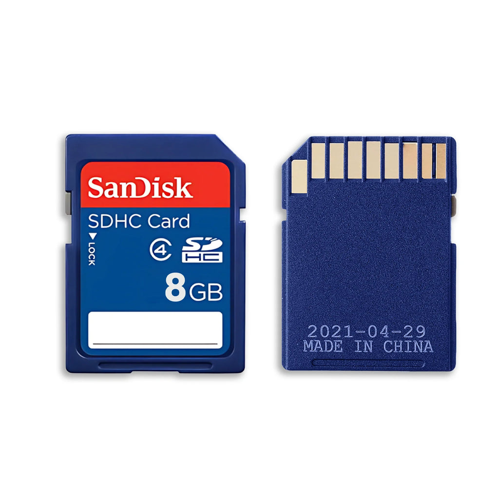 RetroFam 8GB SDHC Memory Card