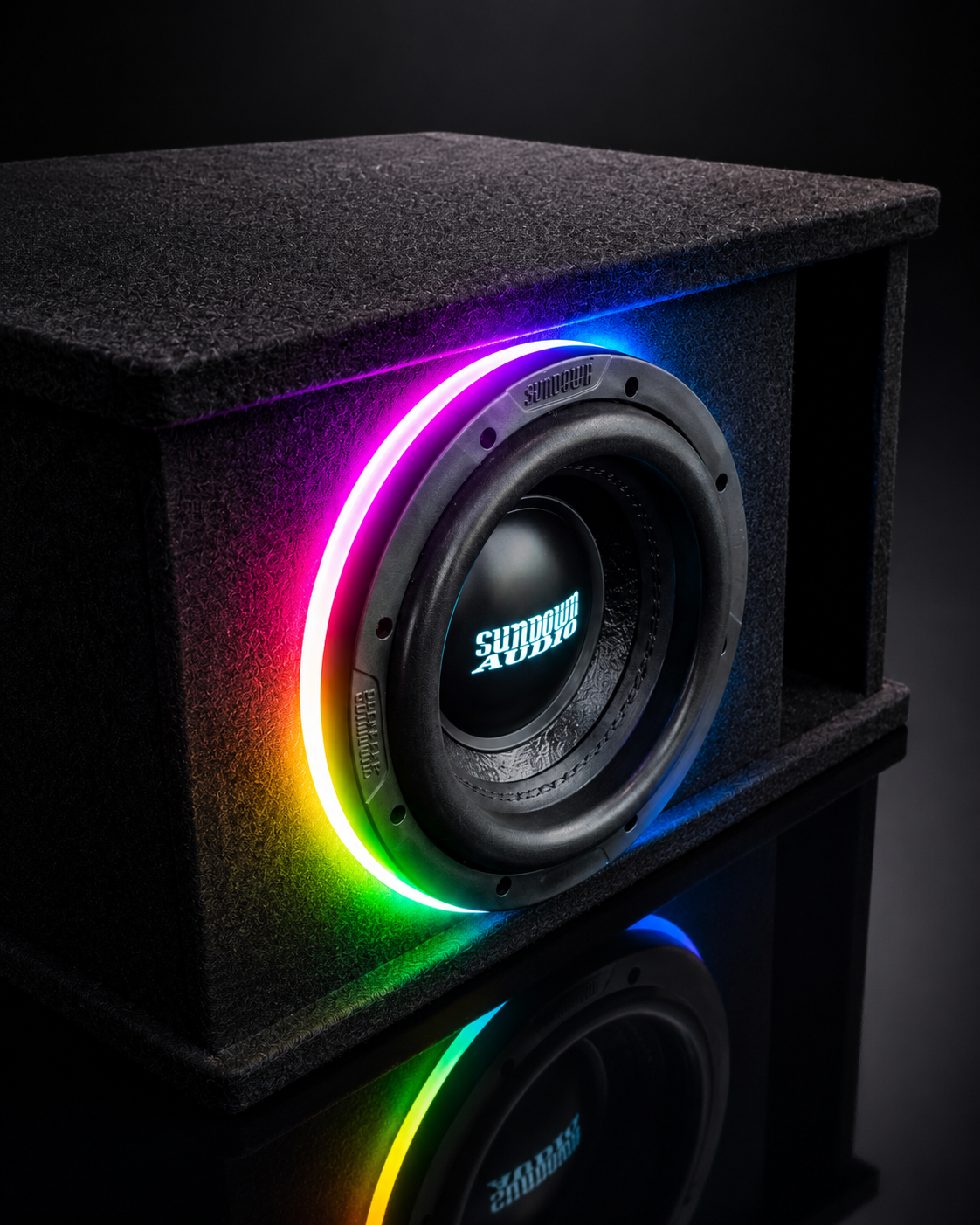 Gorilla Knobz 8-Inch RGB Subwoofer LED Rings