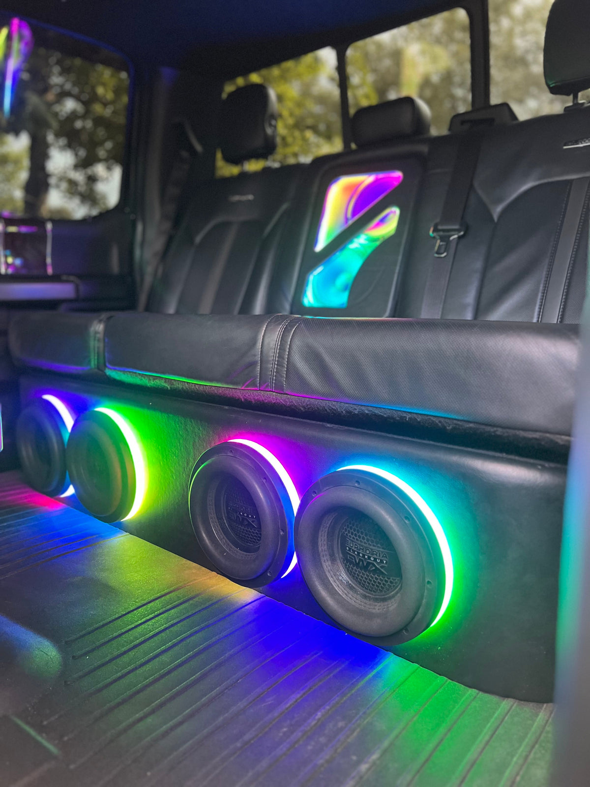 Gorilla Knobz 8-Inch RGB Subwoofer LED Rings