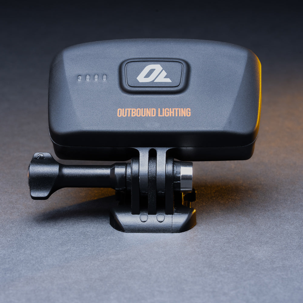 Outbound Lighting Rechargeable Bicycle Helmet Light