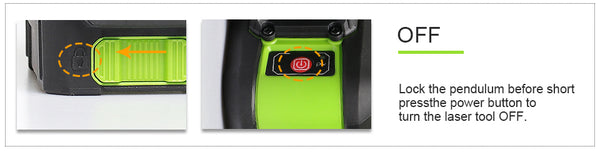 Huepar Cross Line Laser Level