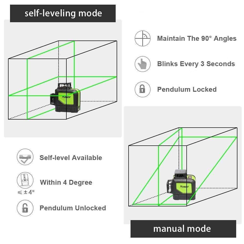 Huepar Cross Line Laser Level