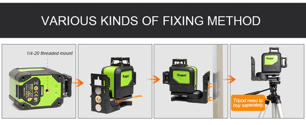Huepar Cross Line Laser Level
