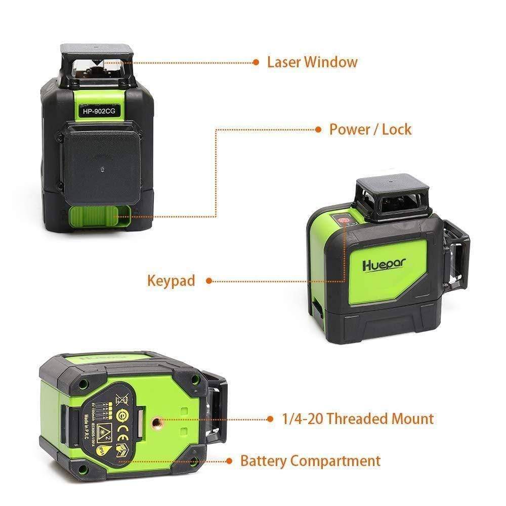 Huepar Cross Line Laser Level