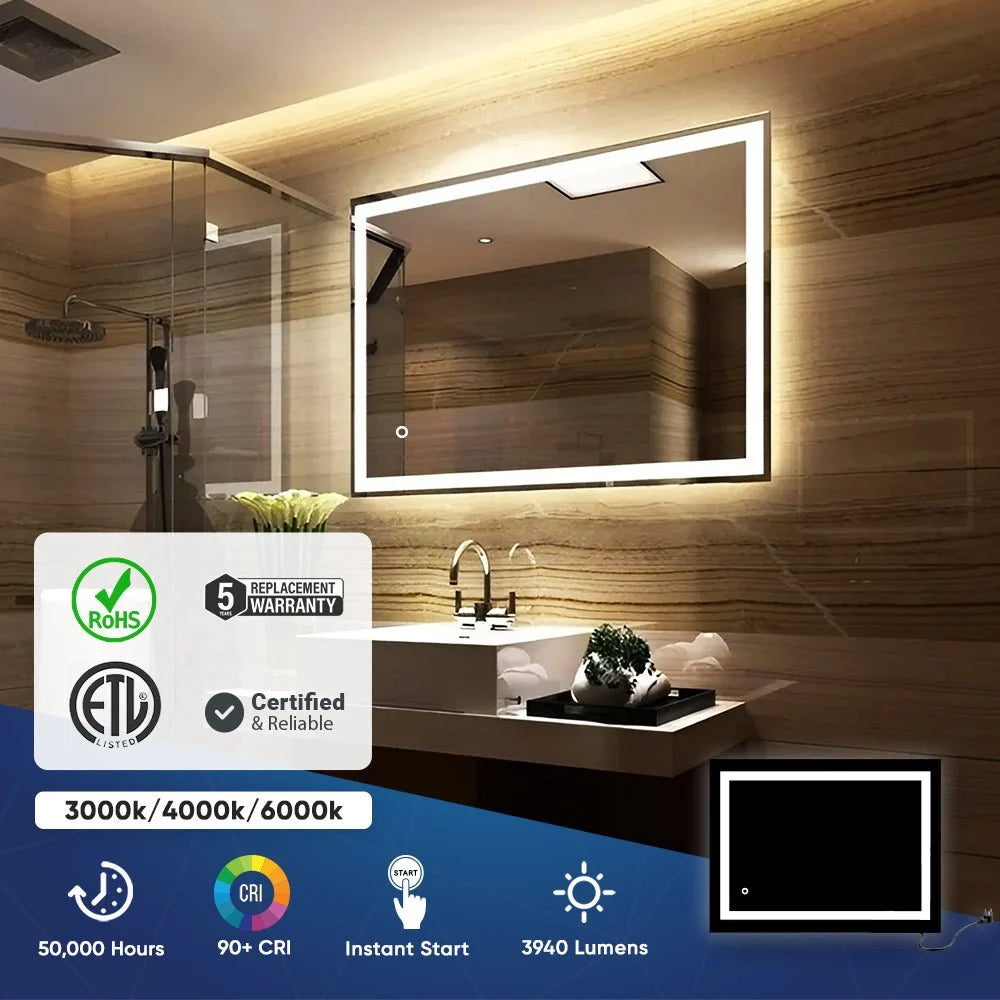 LEDMyplace Illuminated Wall Mirror