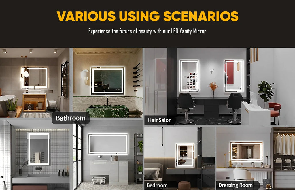 LEDMyplace Illuminated Wall Mirror