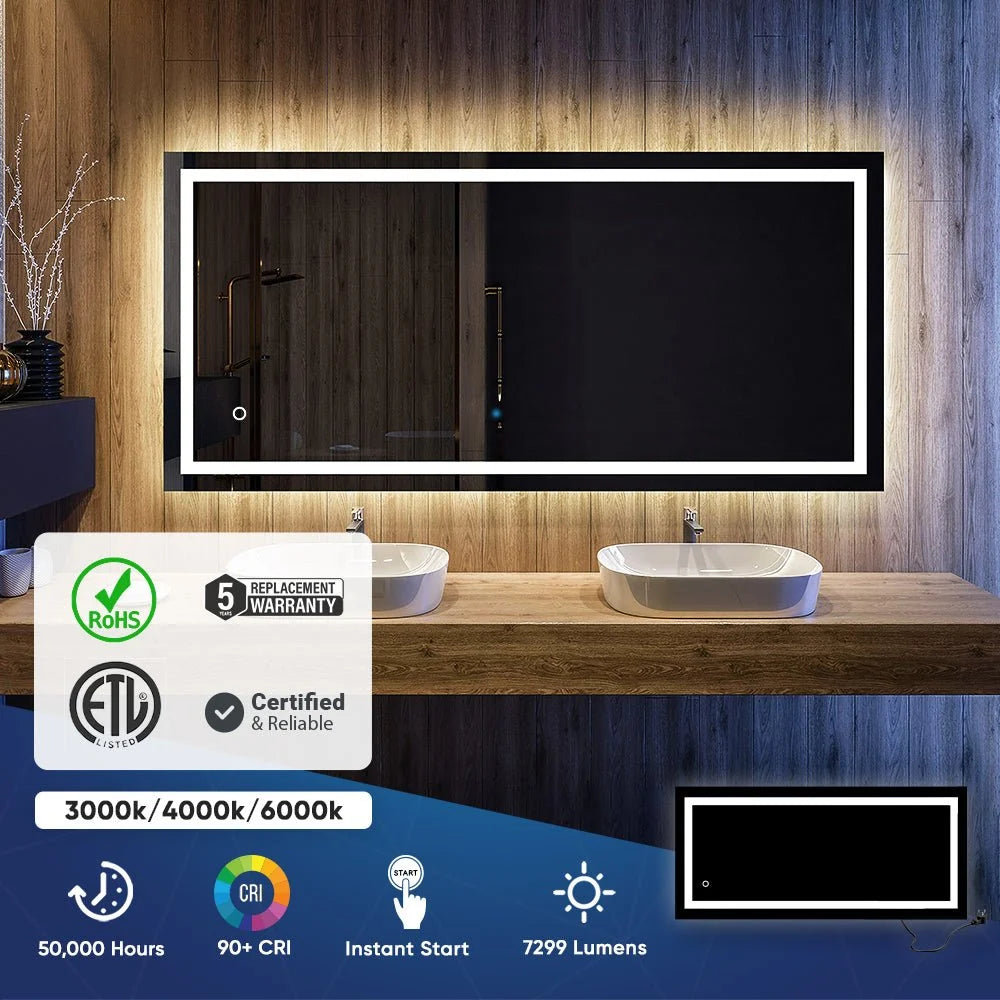 LEDMyplace Illuminated Wall Mirror