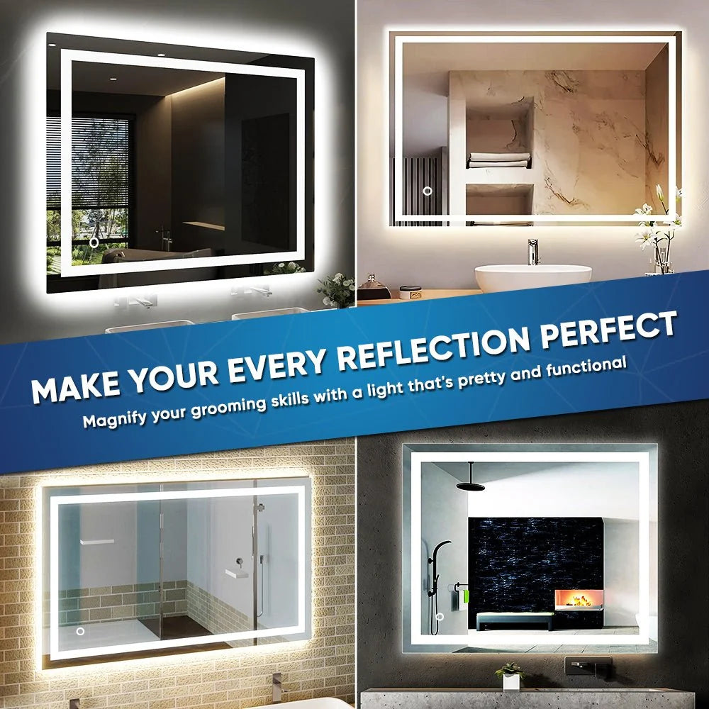 LEDMyplace Illuminated Wall Mirror