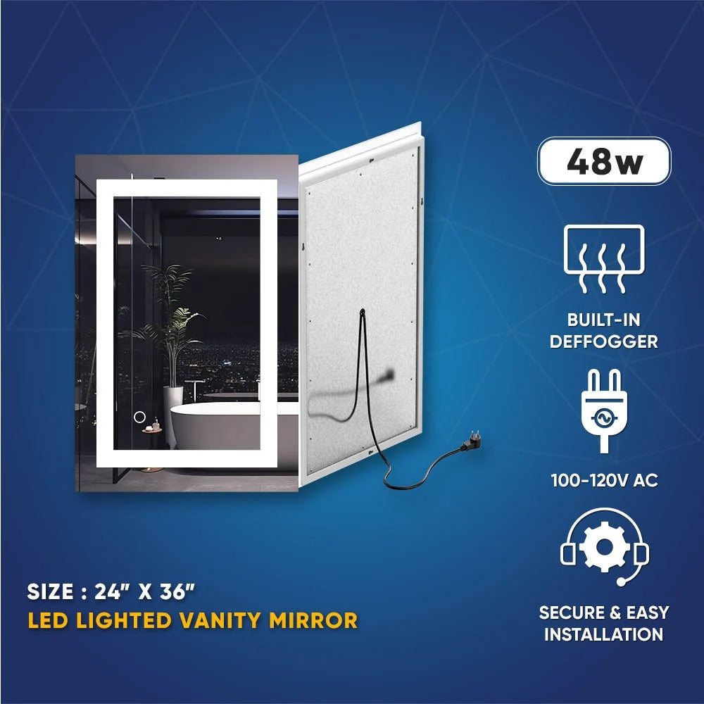 LEDMyplace Illuminated Wall Mirror