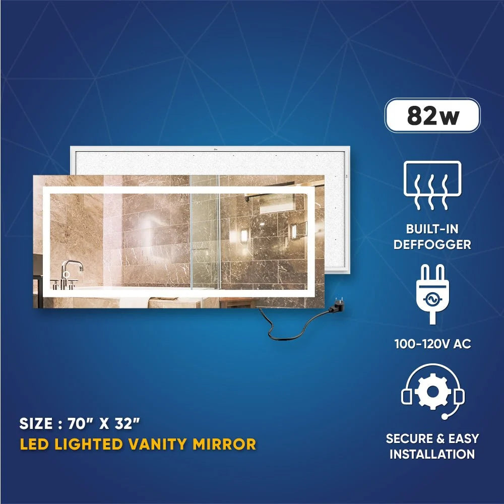 LEDMyplace Illuminated Wall Mirror