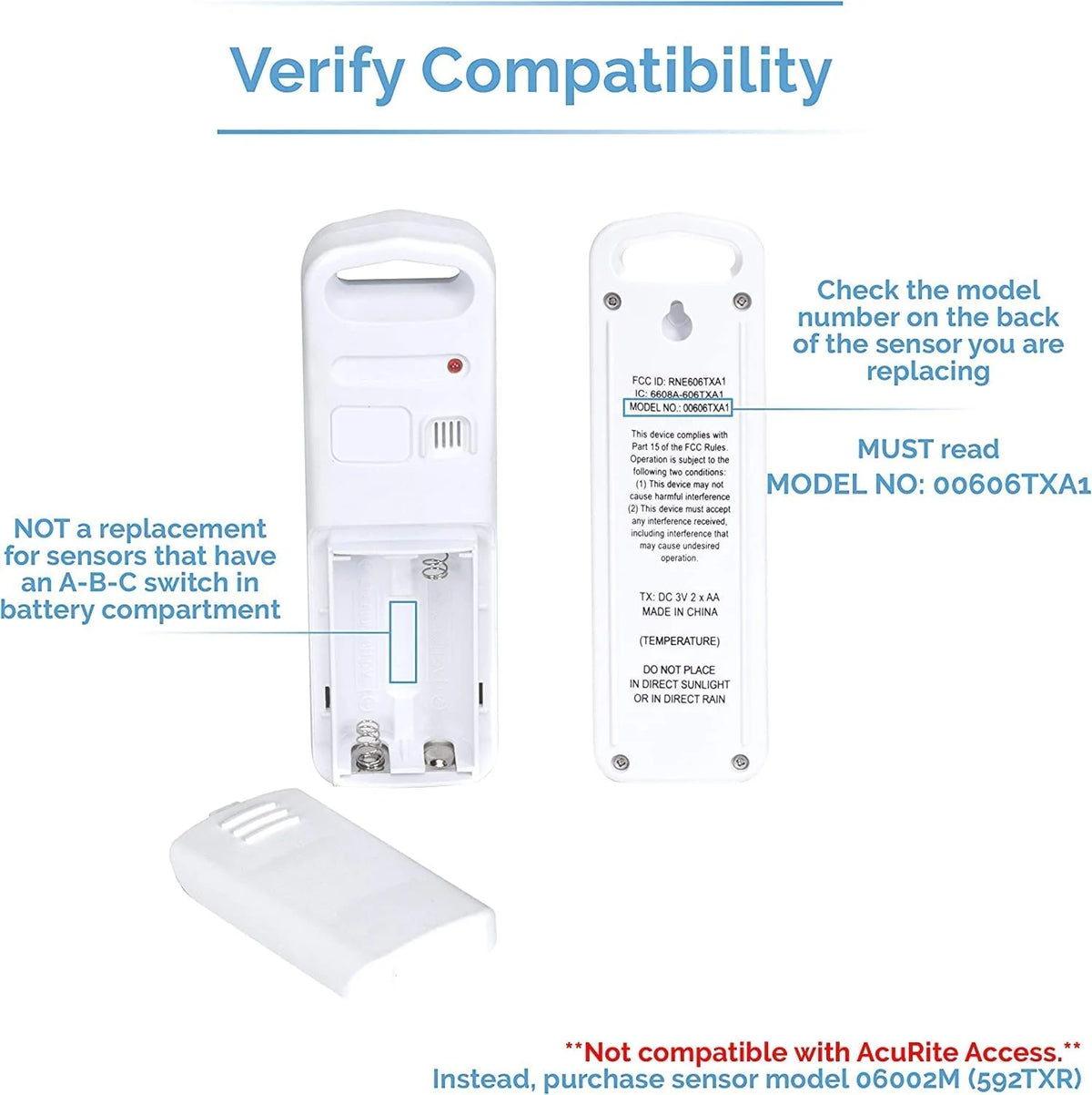 AcuRite Wireless Weather Sensor