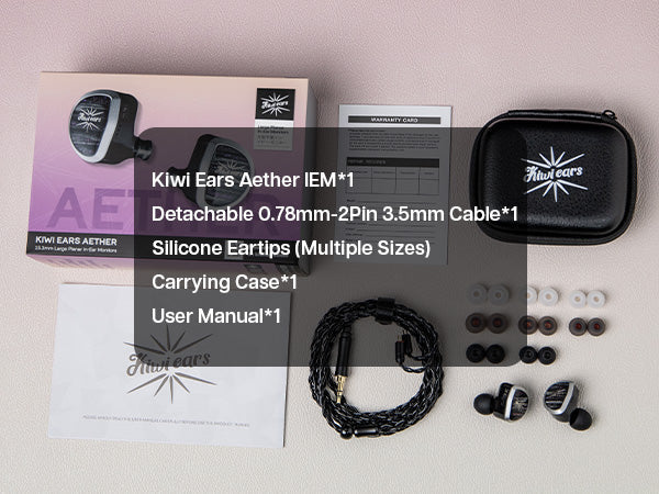 Kiwi Ears Planar Magnetic In-Ear Monitors