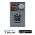 Rolling Square Rechargeable Bluetooth Wallet Tracker