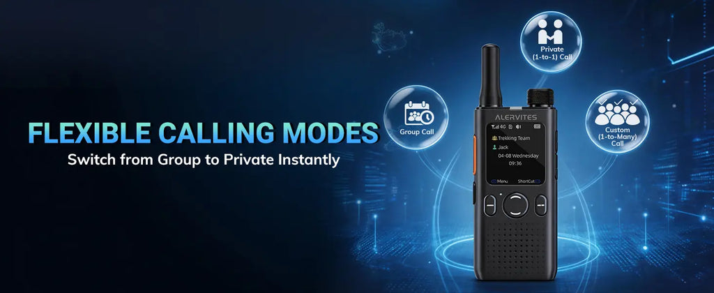 Alervites LTE Push-to-Talk Radio 2-Pack