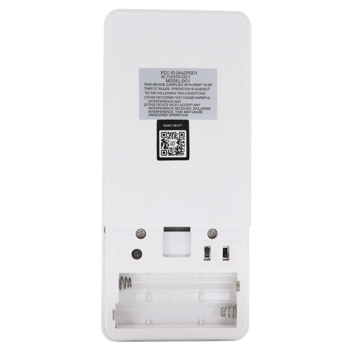 Anderic Ceiling Fan Remote Control