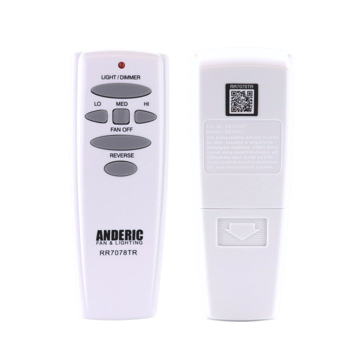 Anderic Ceiling Fan Remote Control