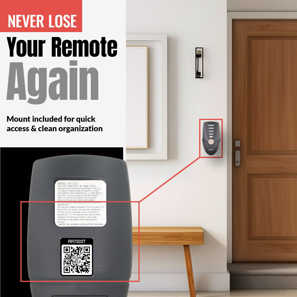 Anderic Ceiling Fan Remote Control