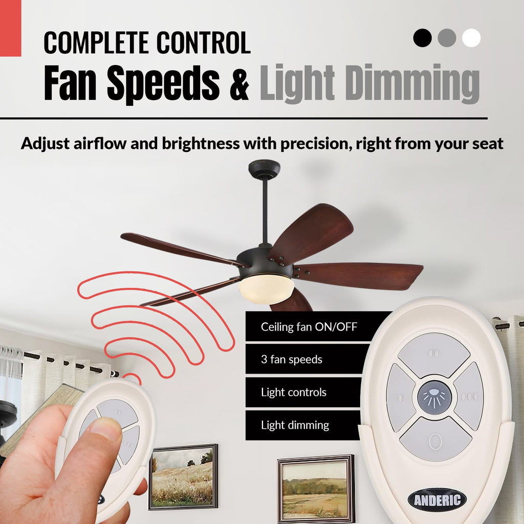 Anderic Ceiling Fan Remote Control