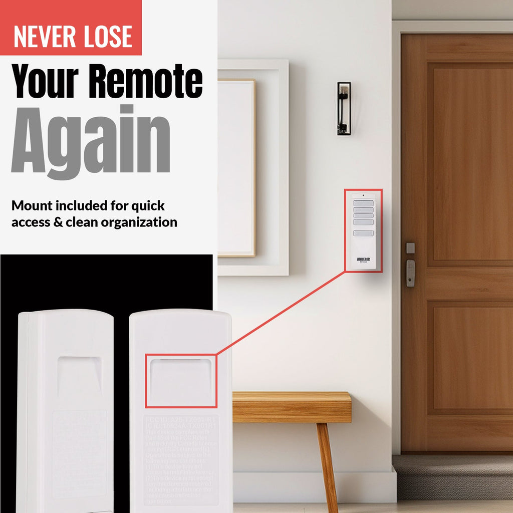 Anderic Ceiling Fan Remote Control