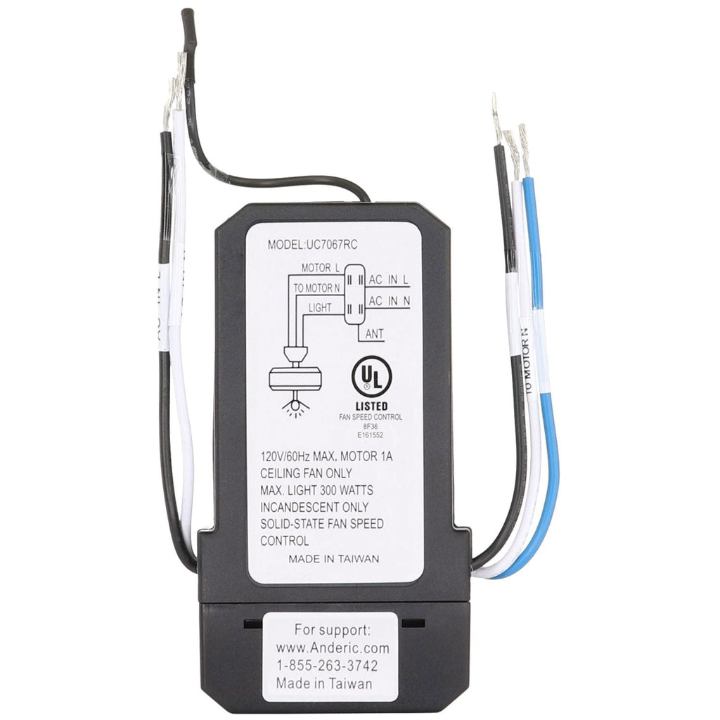 Anderic Ceiling Fan Receiver