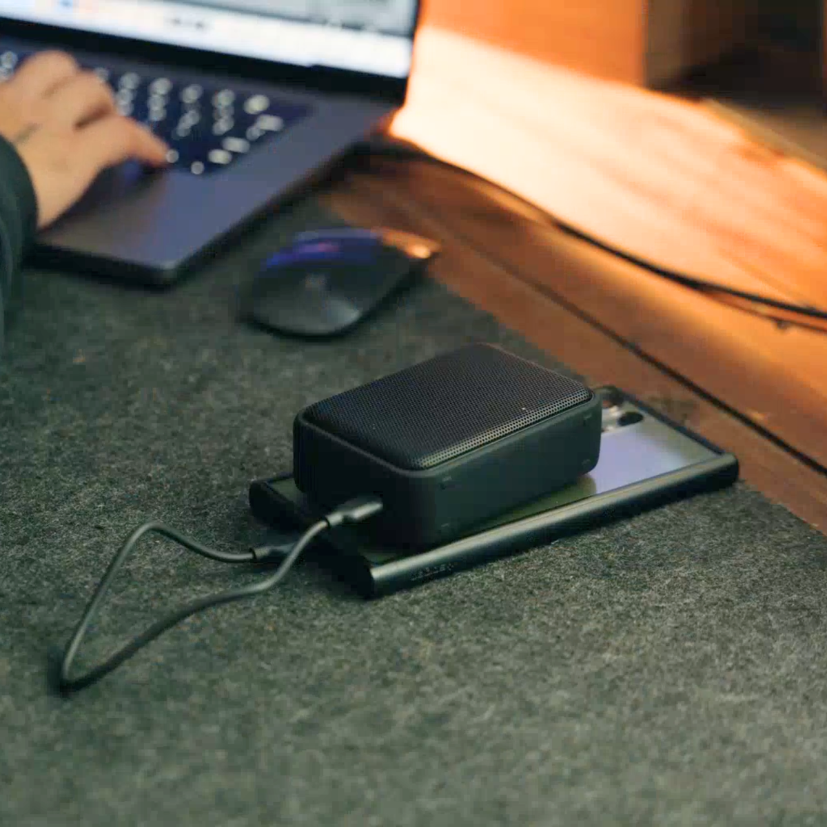 AquaVault Inc. Portable Bluetooth Speaker Power Bank