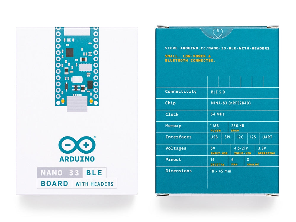 Arduino Bluetooth Development Board with Headers