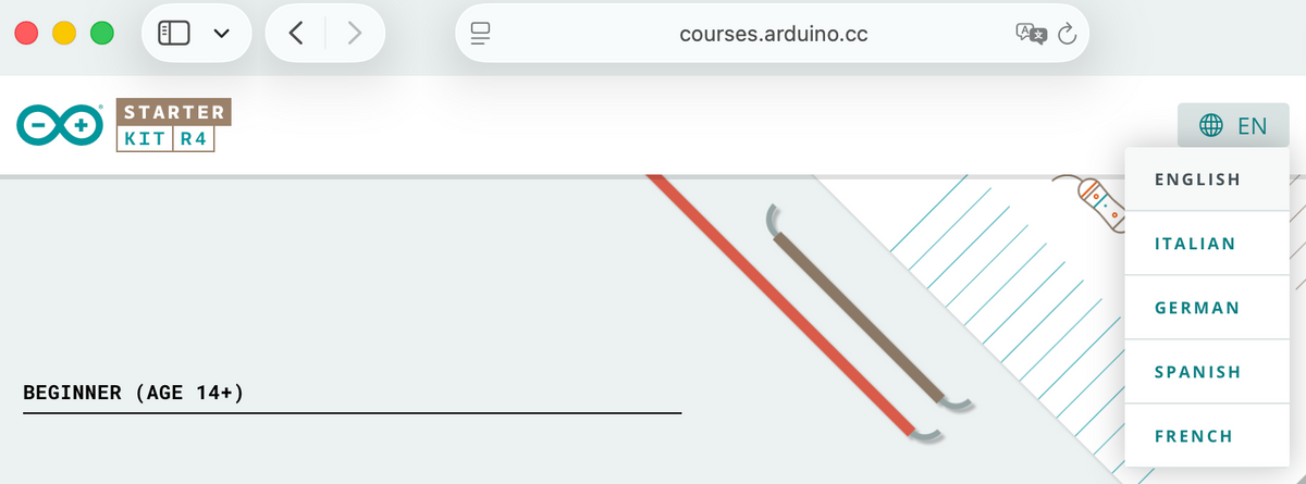 Arduino Microcontroller Starter Kit