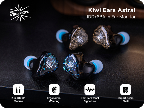 Kiwi Ears Wired In-Ear Monitors