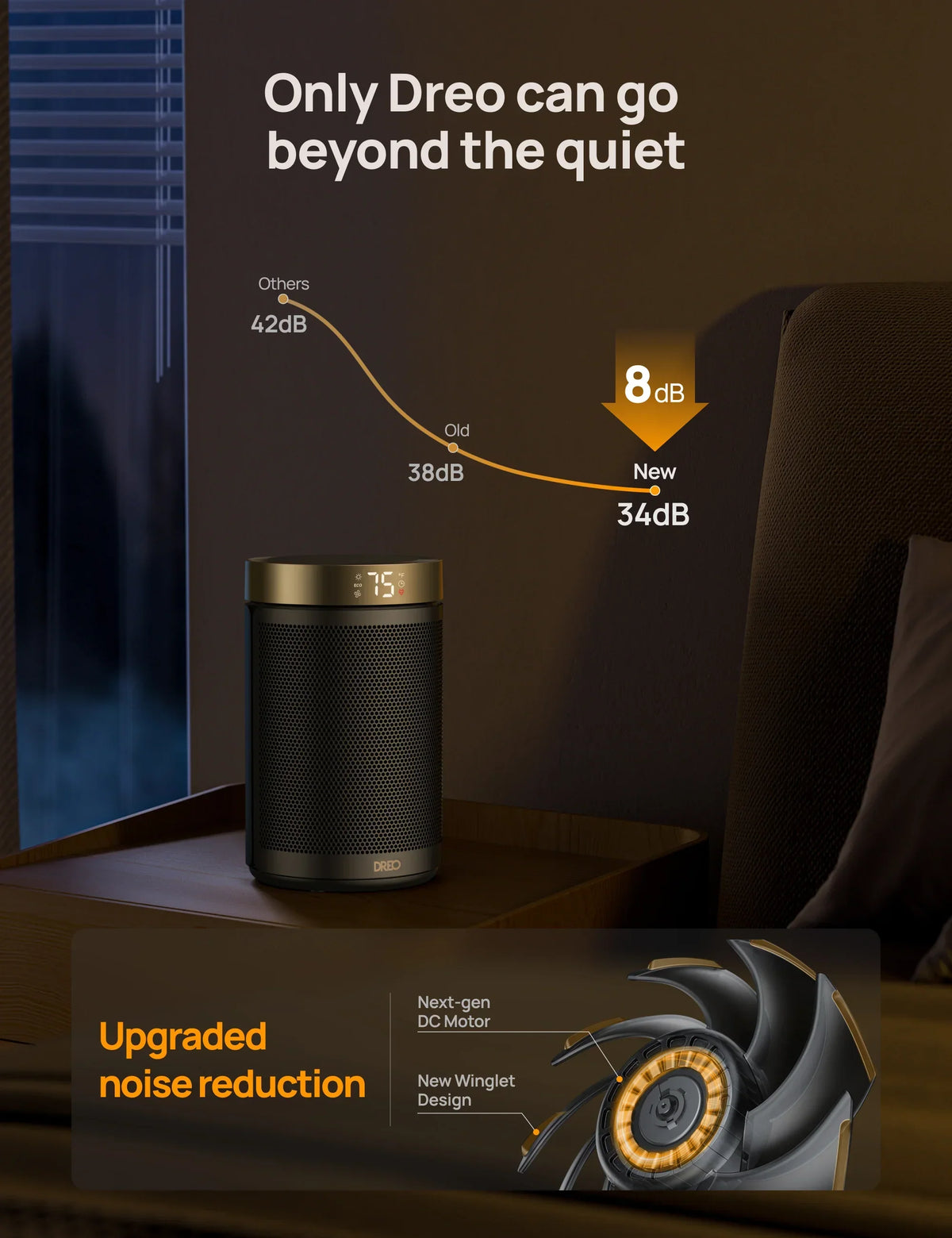 DREO Ceramic Space Heater